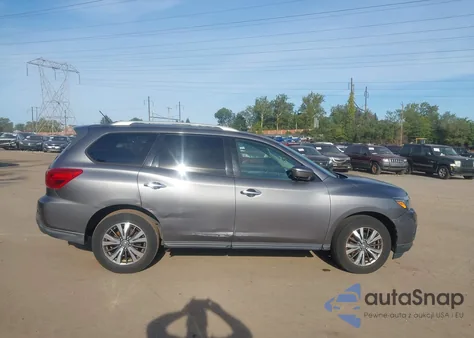 2017 Nissan Pathfinder Sl from USA, damaged, VIN 5N1DR2MM9HC687646